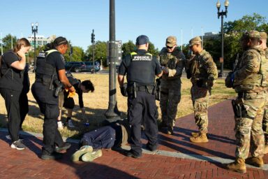 239th Military Police Company, Assist, Arrest, Washington, DC