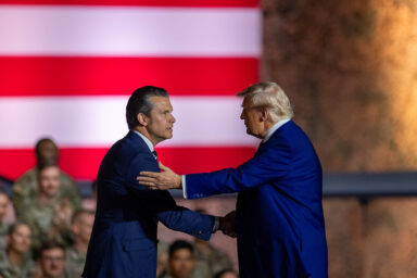 Donald Trump, Pete Hegseth, Air Force
