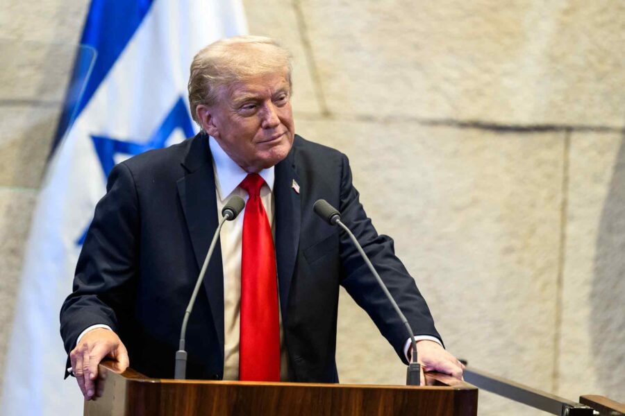 Donald Trump, remarks, Knesset, ceasefire