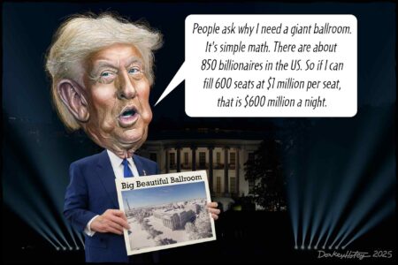 Donald Trump, Billionaires, Ballroom, East Wing, White House