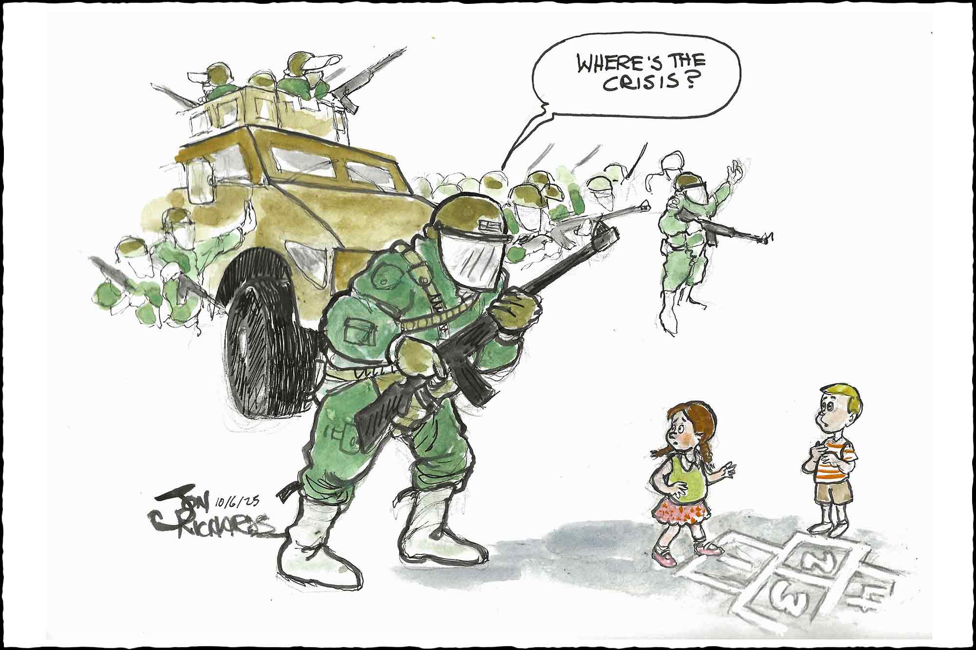 ICE, Where’s the crisis?