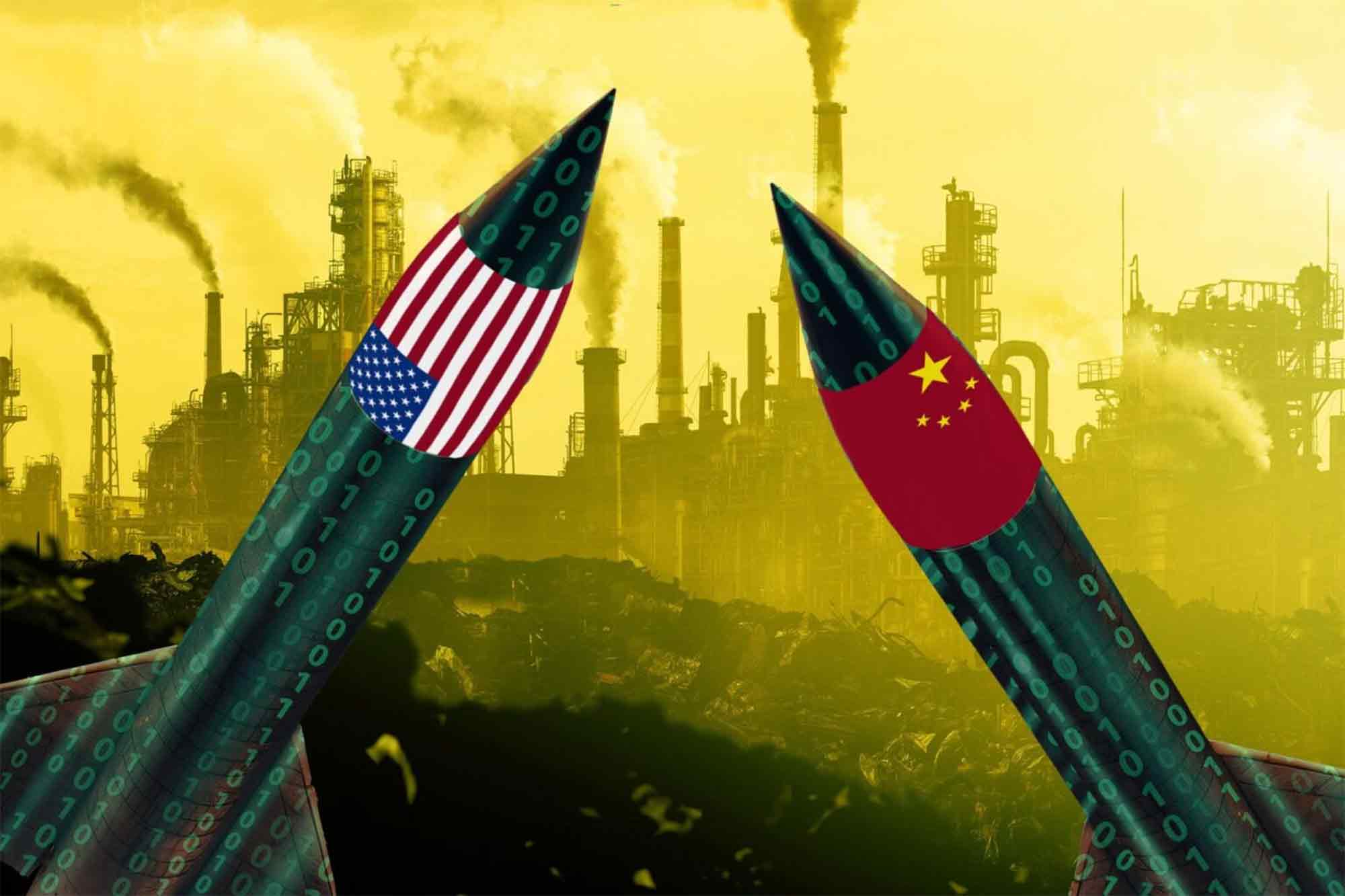 Oil and gas industry, pushing fossil fuels, arms race