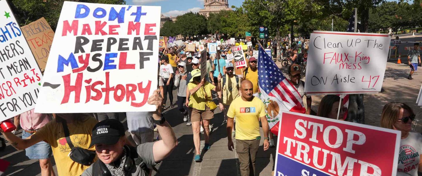 No Kings, protest, Austin, TX