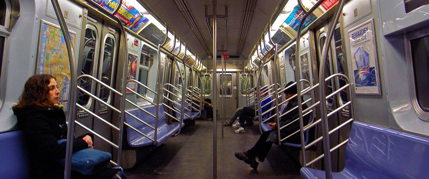 tech, AI, wearable devices, critics, NYC subway ads, vandalism