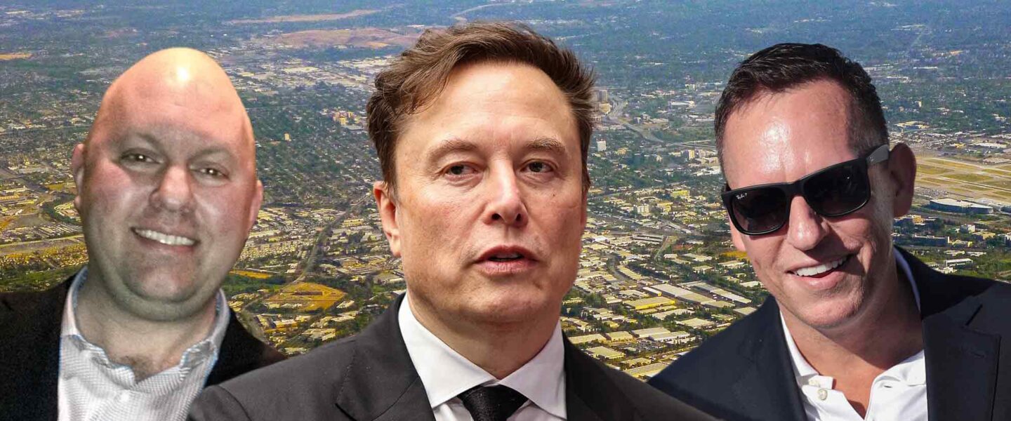 Marc Andreessen, Elon Musk, Peter Thiel, Silicon Valley