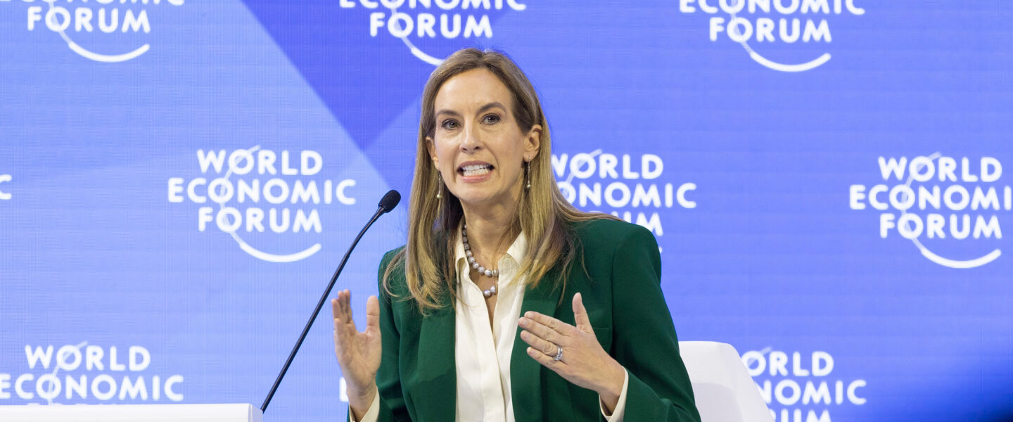 Mikie Sherrill, World Economic Forum