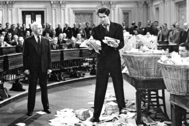 Mr. Smith Goes to Washington, filibuster scene, Jimmy Stewart