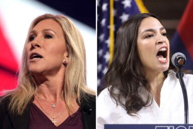 Marjorie Taylor Greene, Alexandria Ocasio-Corte