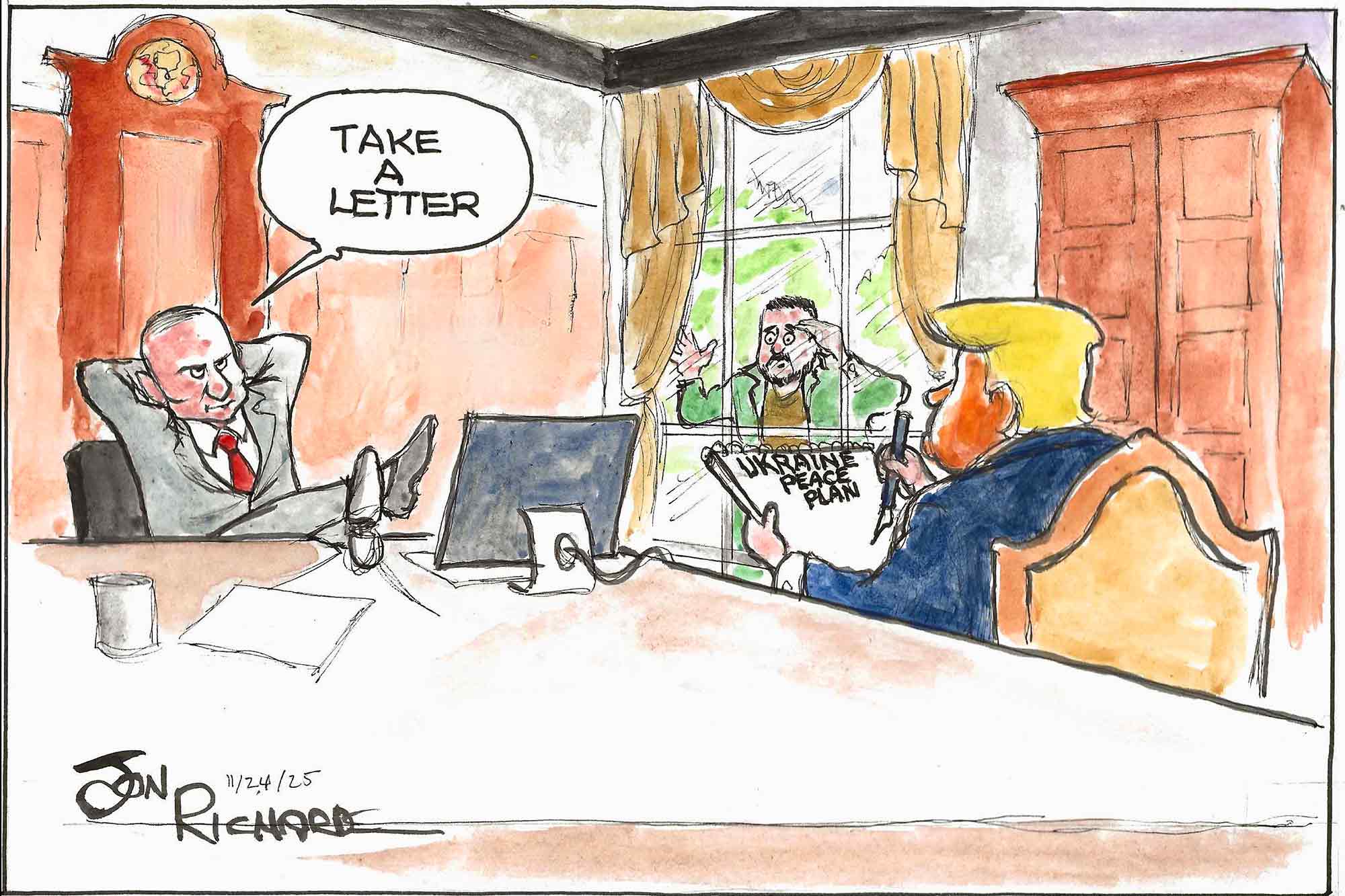 Vladimir Putin, Donald Trump, Volodymyr Zelenskyy, Ukraine, Peace Plan