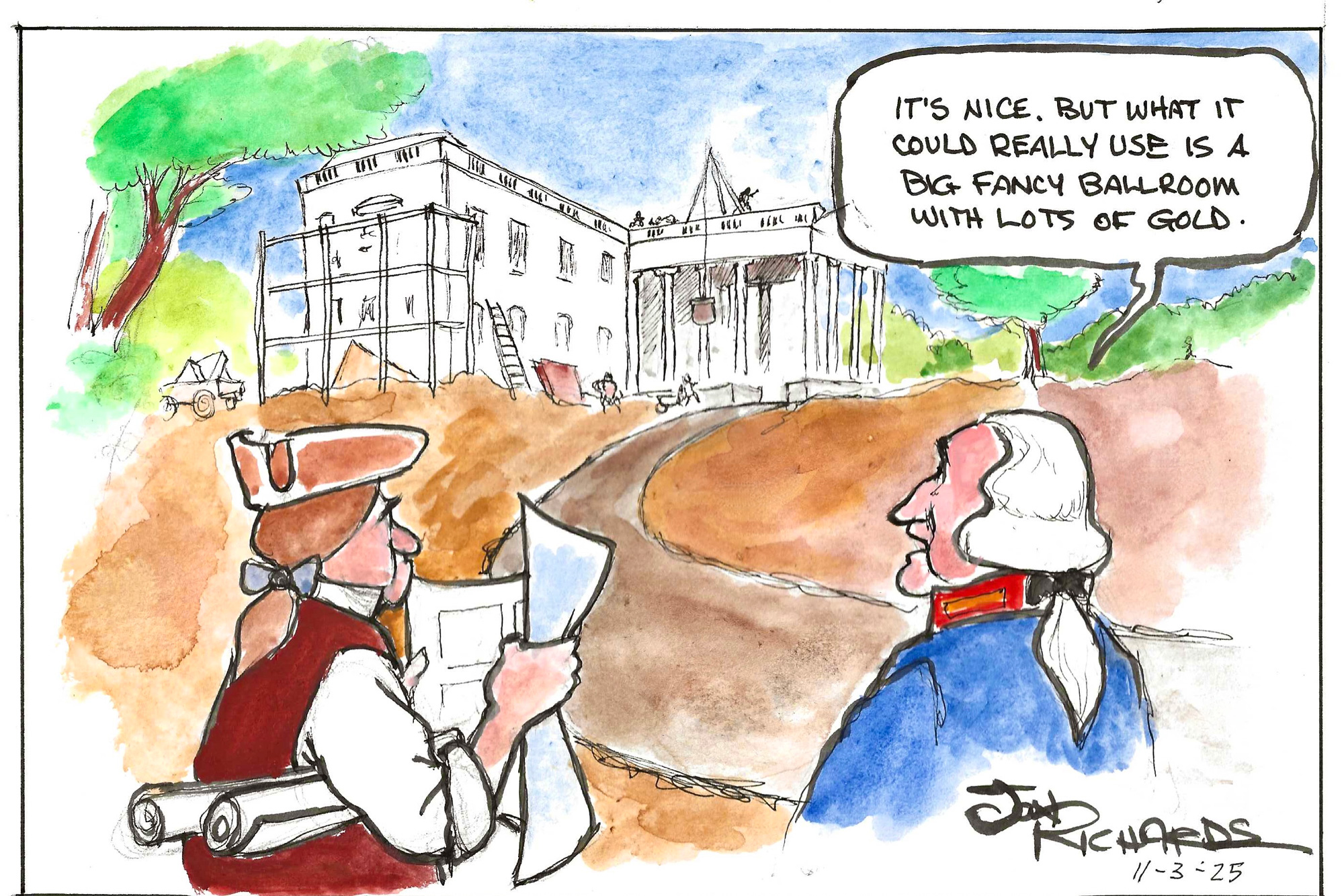 Donald Trump, Epstein Ballroom, East Wing