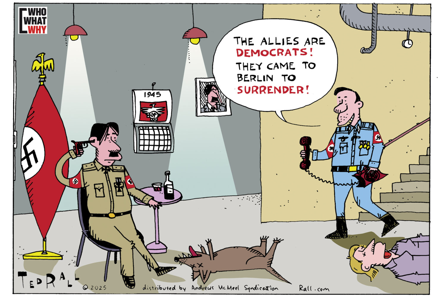 allies surrender, democrats cave