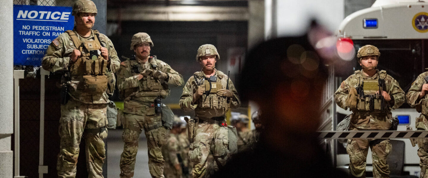 national guard in California