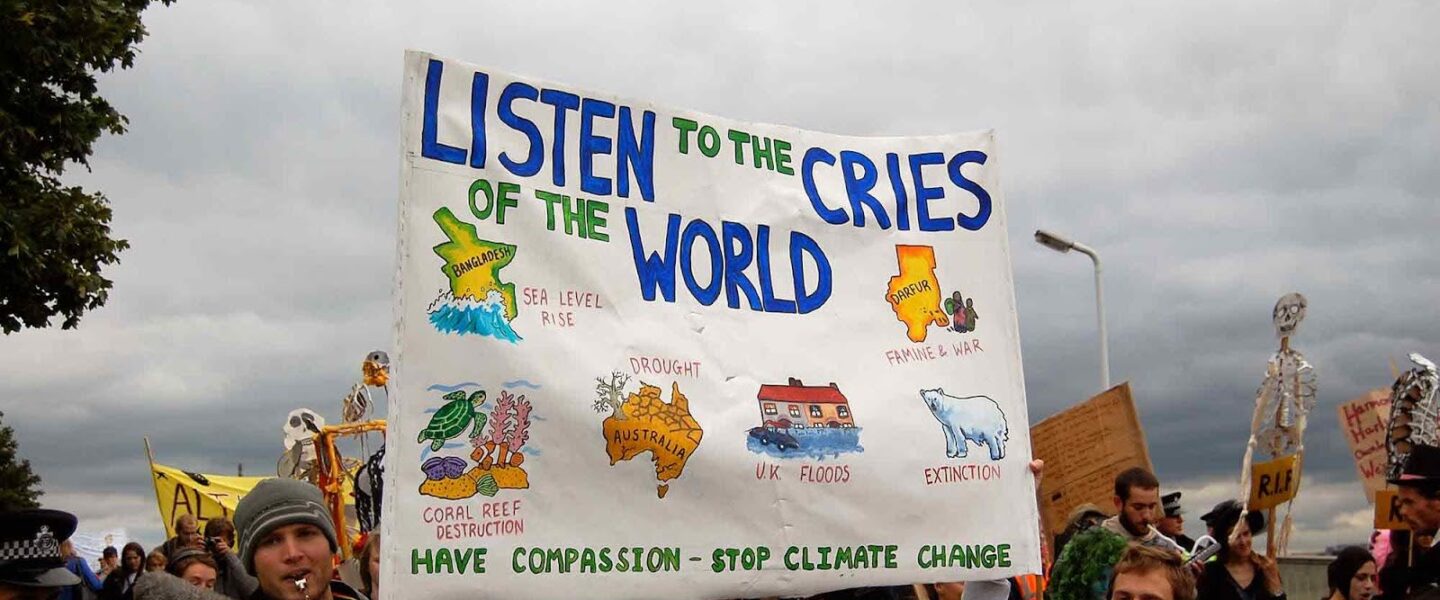 Climate Change, Camp 2007, Protest