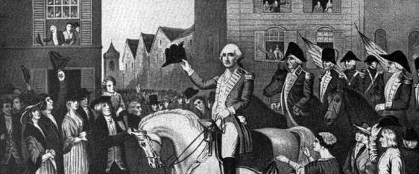 General Washington's, entrance into Boston, evacuation, British troops