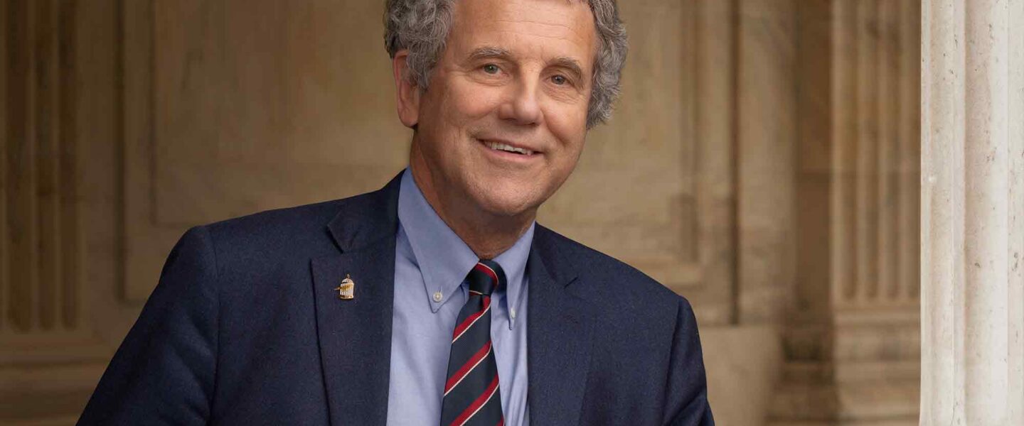 Official senate portrait of Sen. Sherrod Brown.