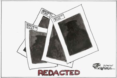 Donald Trump, Epstein Files release, redactions