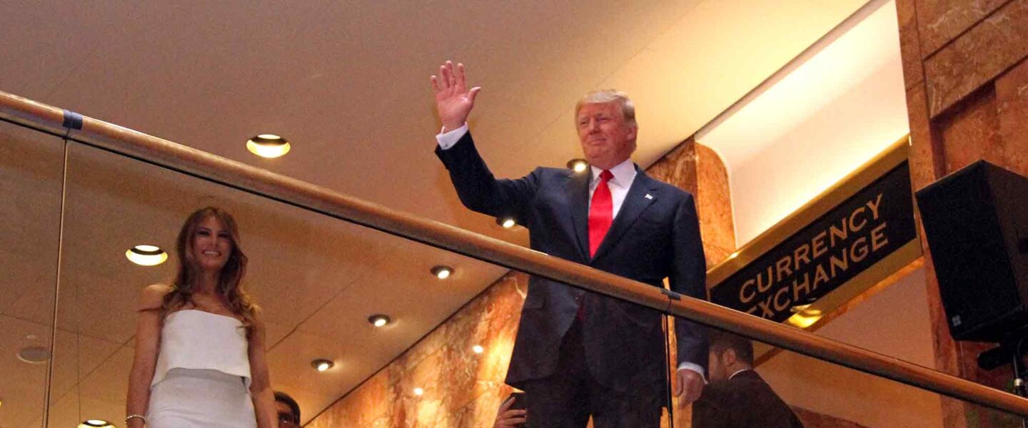 Donald Trump, announces, run for Presidency, 2016