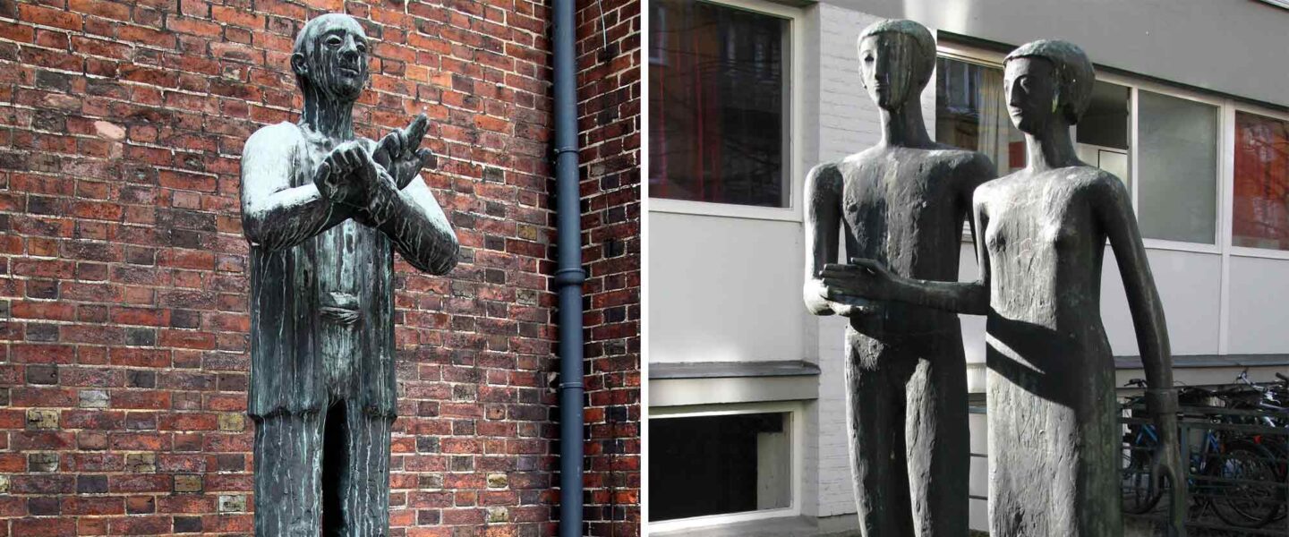 Sculptures, Dietrich Bonhoeffer, Scholl Siblings, Sophie Scholl, Hans Scholl