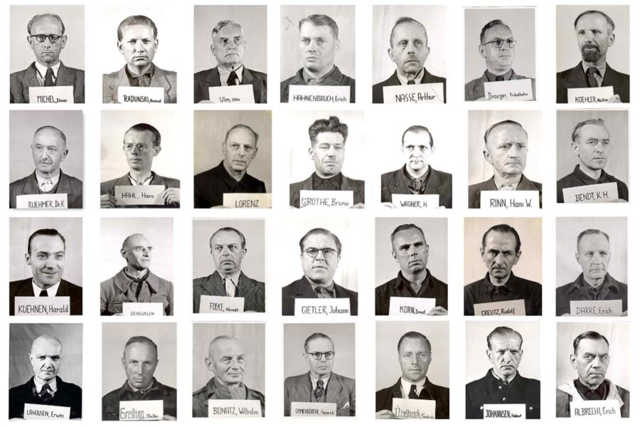 defendants, witnesses, Nuremberg trials