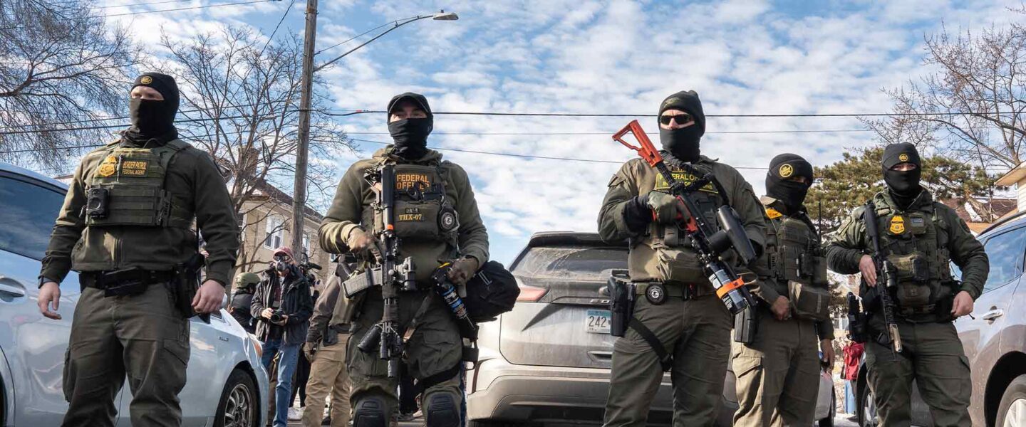 Armed, Federal Agents, stalk, Park Avenue, Minneapolis