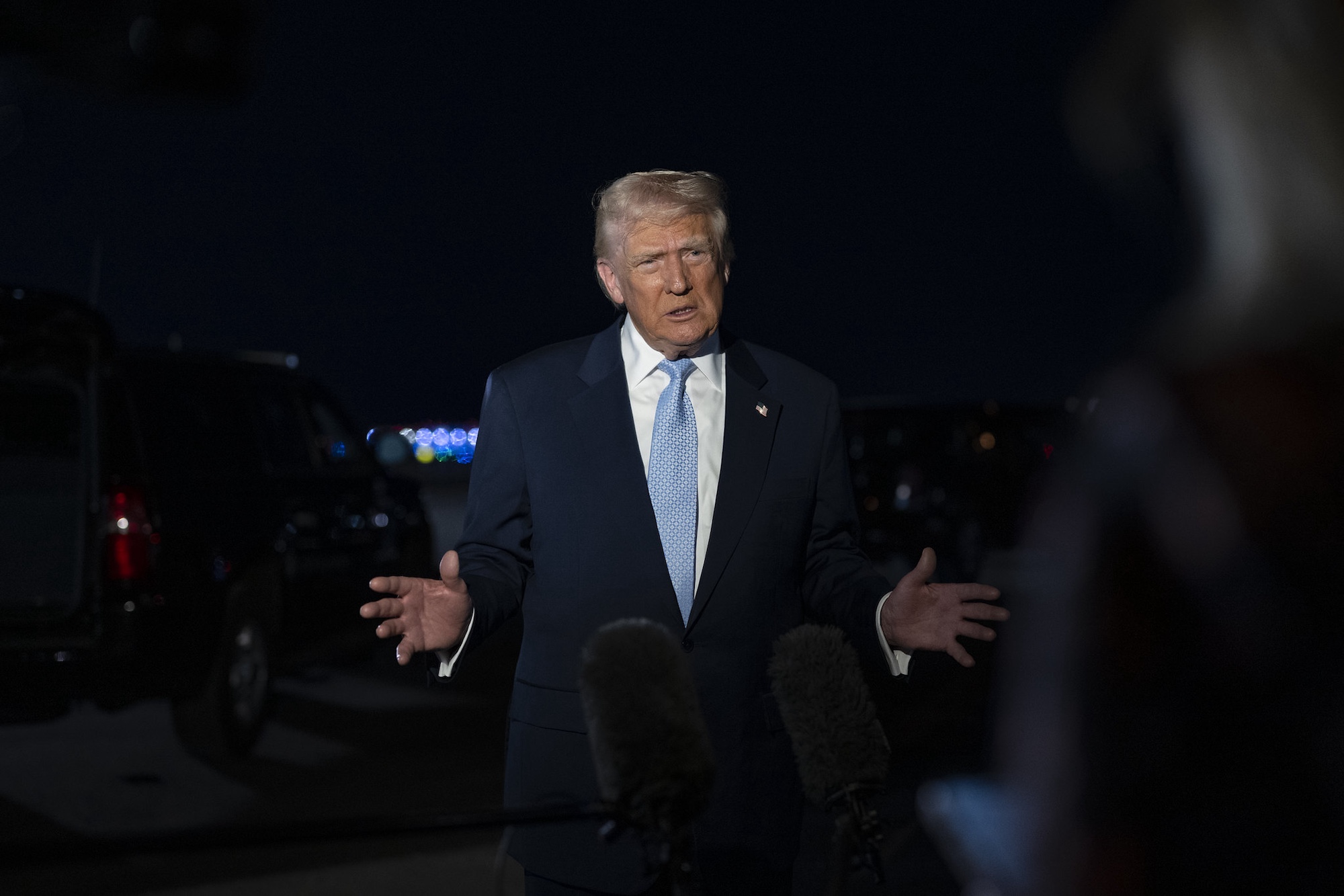 Donald Trump, Air Force One, West Palm Beach, FL