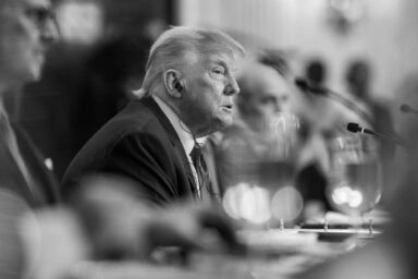 Donald Trump, hosts, African leaders