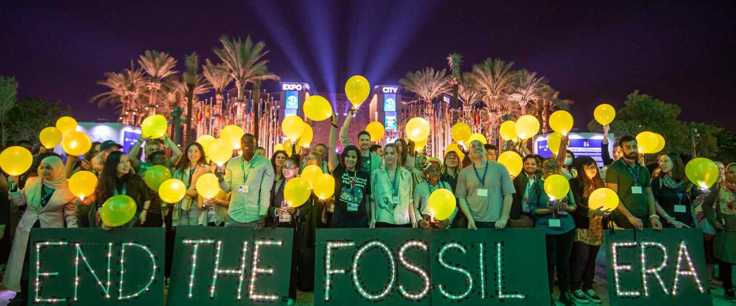 Greenpeace International, action, UN Climate Change Conference, COP28, Expo City Dubai
