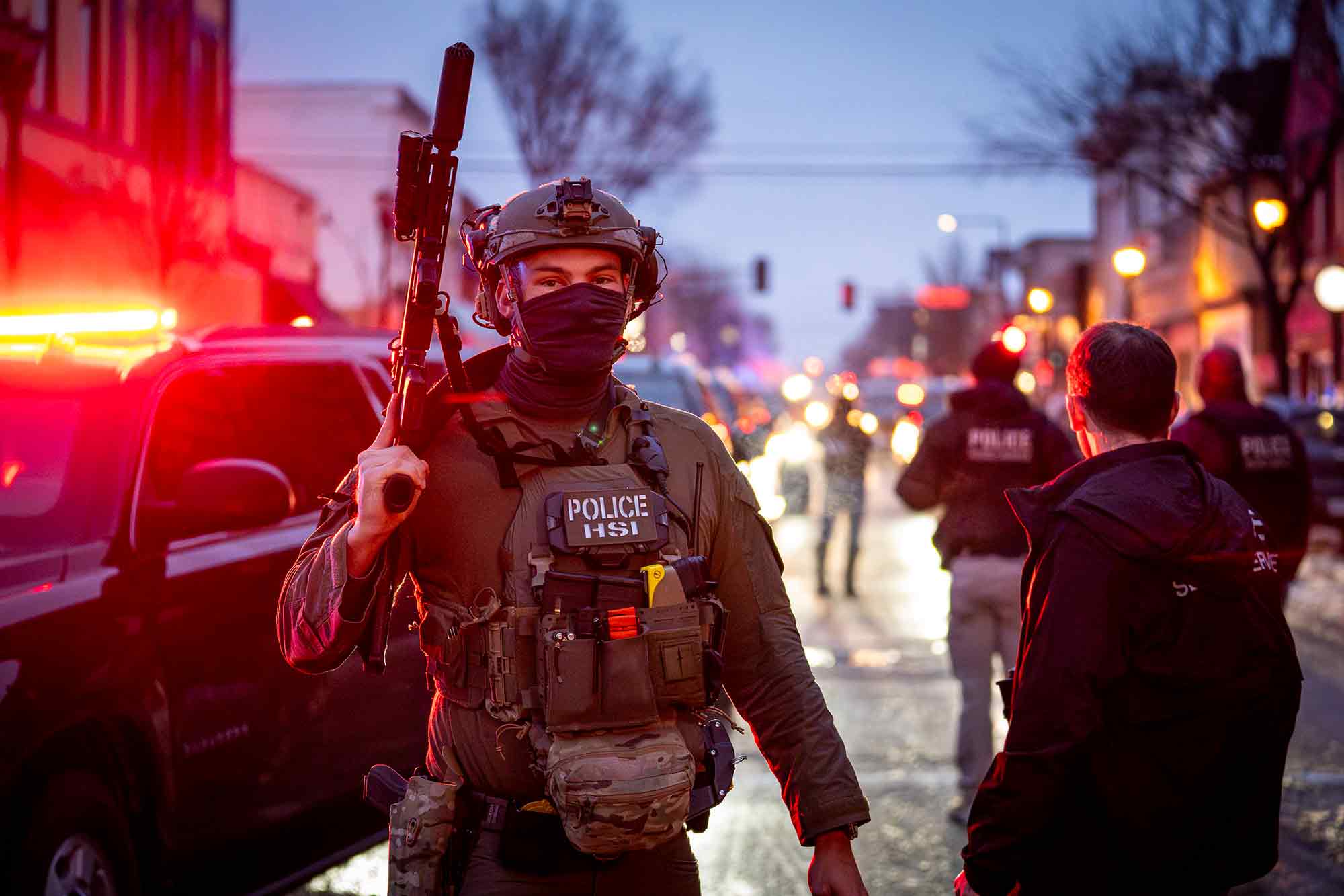 Ice Agent, poses for pictures, Worst of the Worst, Minneapolis