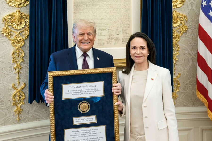 María Corina Machado, Donald Trump, Nobel Peace Prize