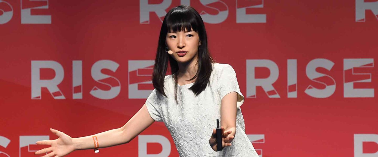 Marie Kondo, 2016 RISE conference, Hong Kong