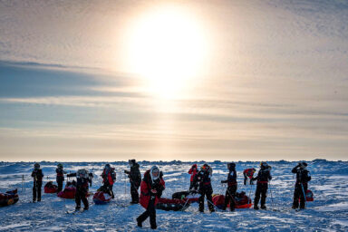 science, climate crisis, North Pole, Arctic amplification, polar vortex, storms