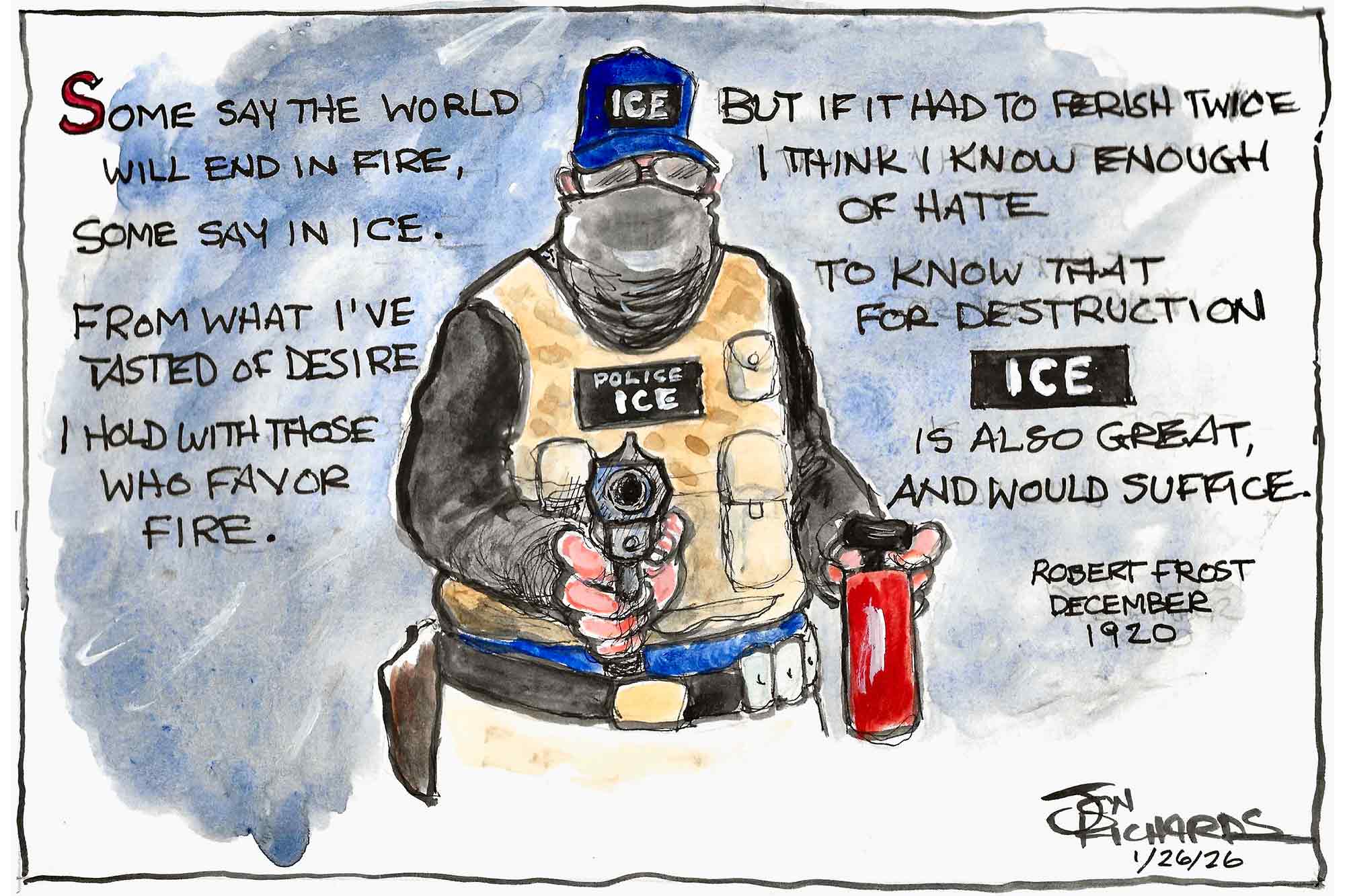 Fire, ICE, Killing, Frost