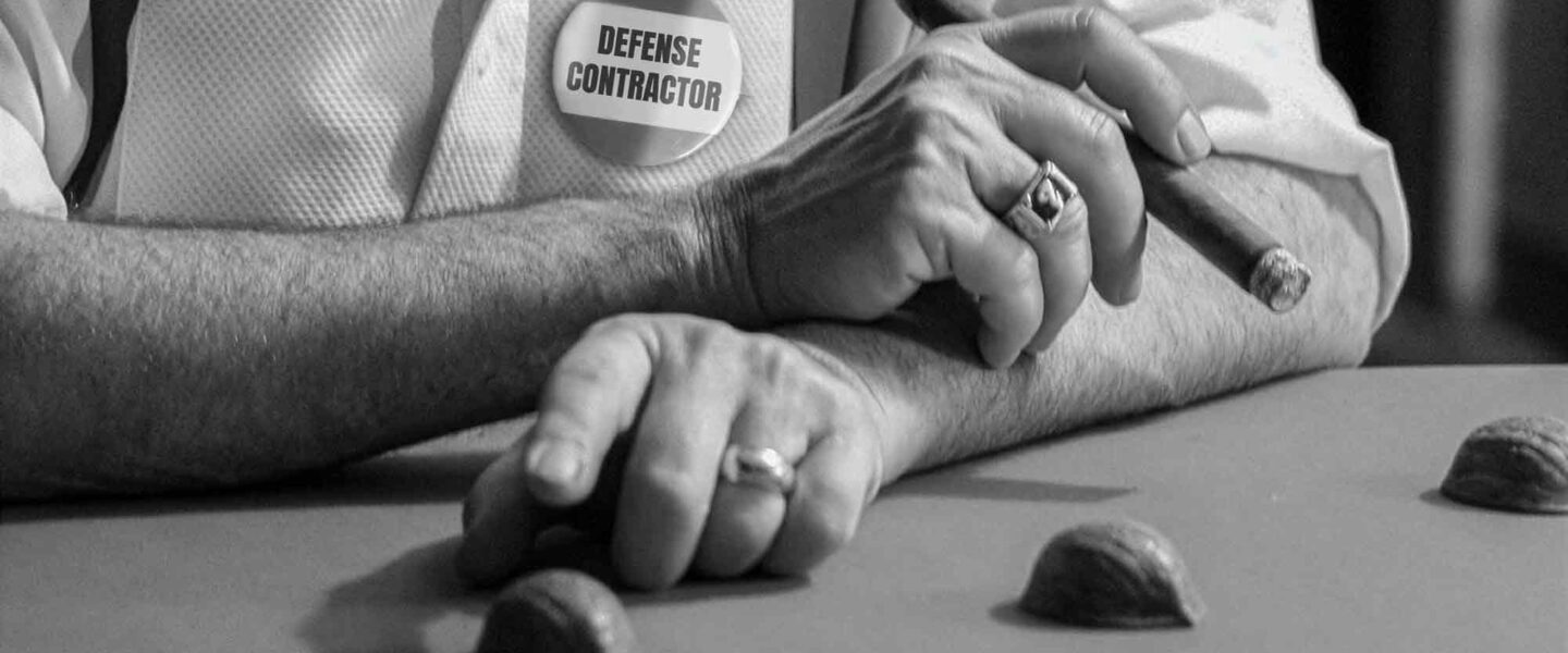 defense contractor, shell game