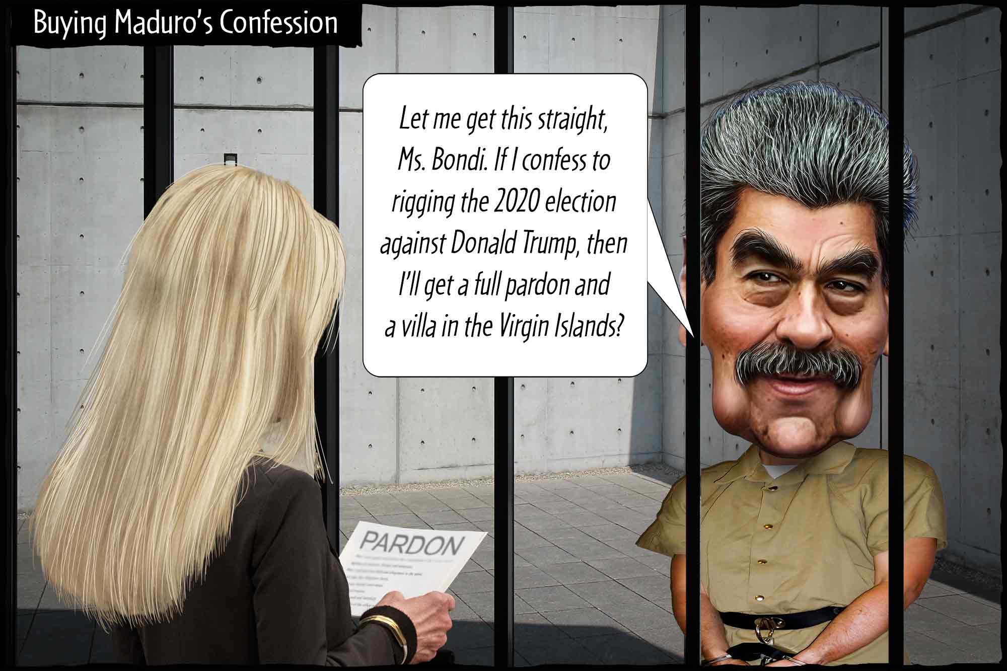 Pam Bondi, Nicolás Maduro, Venezuela, 2026, 2028, elections