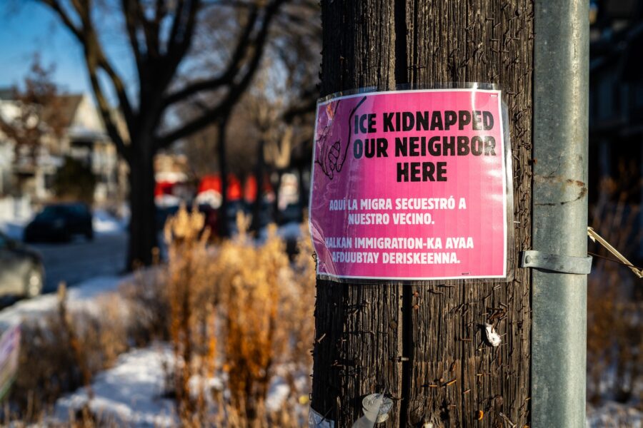 ICE, Flyer, Kidnapping, South Minneapolis, MN