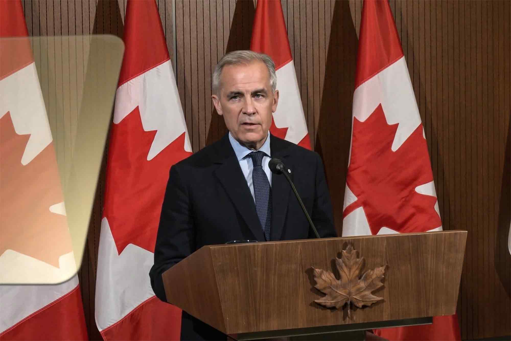 Mark Carney, media availability