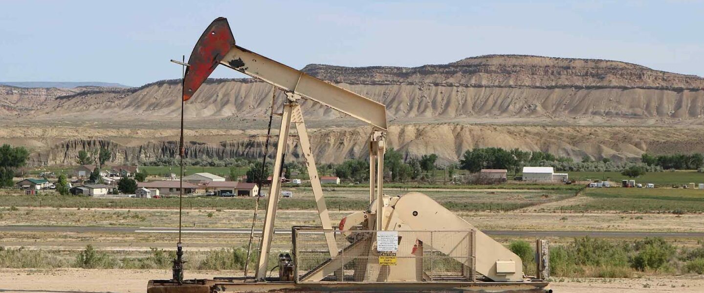 oil well, Rangely, Colorado