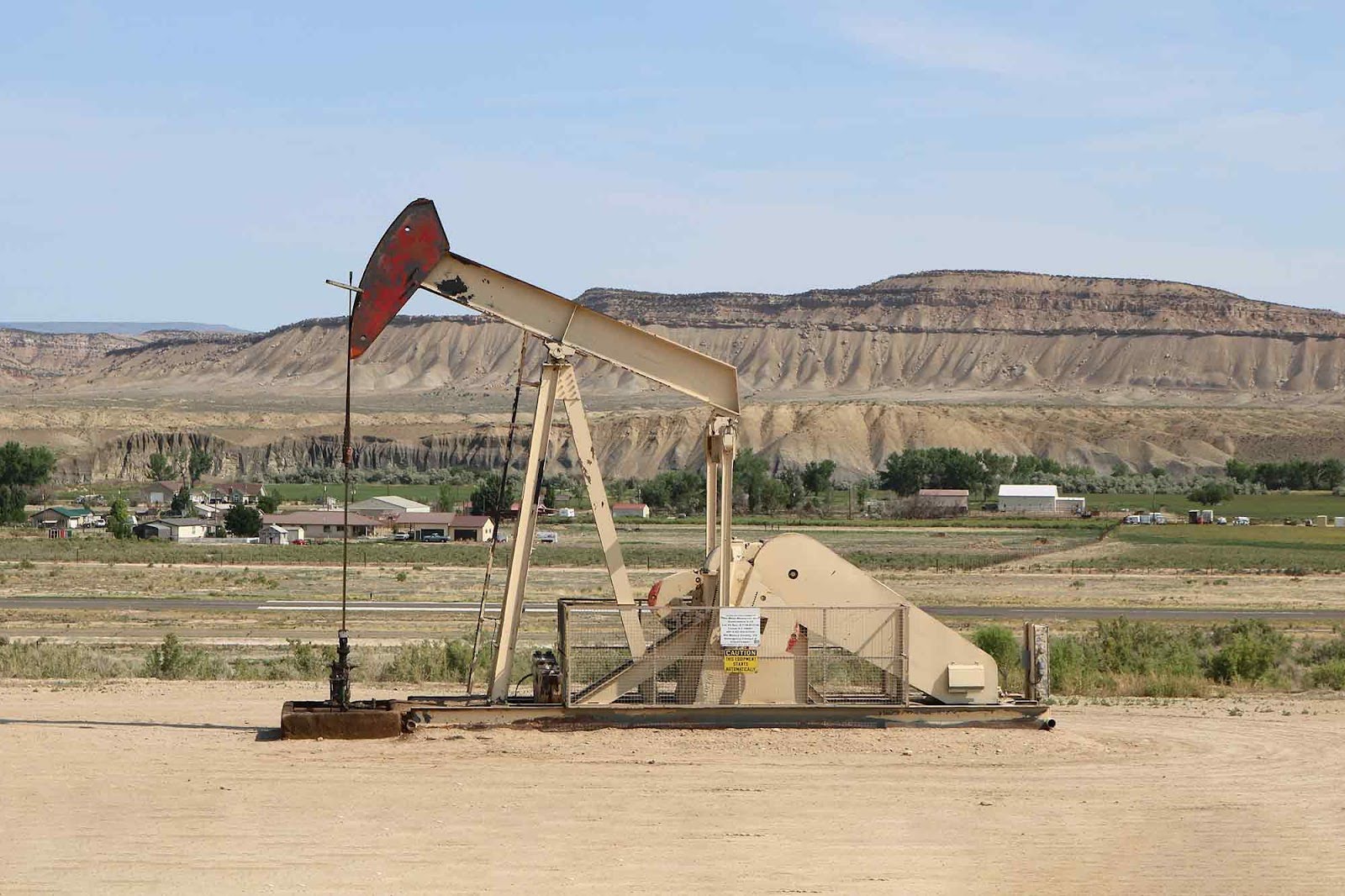 oil well, Rangely, Colorado