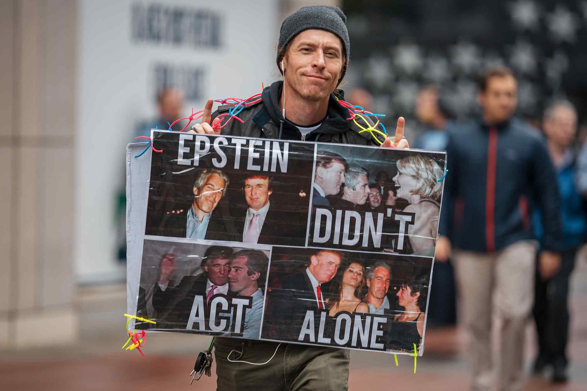 Sam Spadino, sign, Epstein Didn't Act Alone