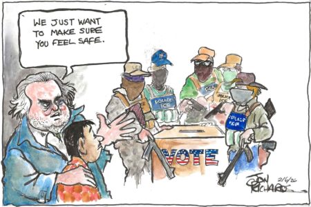 Steve Bannon, ICE, Voter intimidation