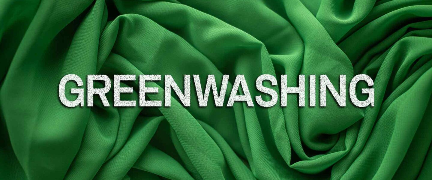 Greenwashing, fabrics, toxic particles