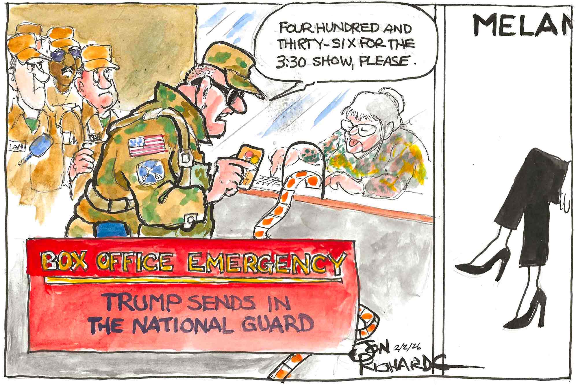 Melania movie, box office flop