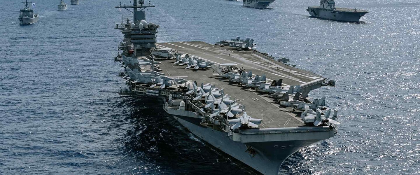 USS Abraham Lincoln, Multinational task force
