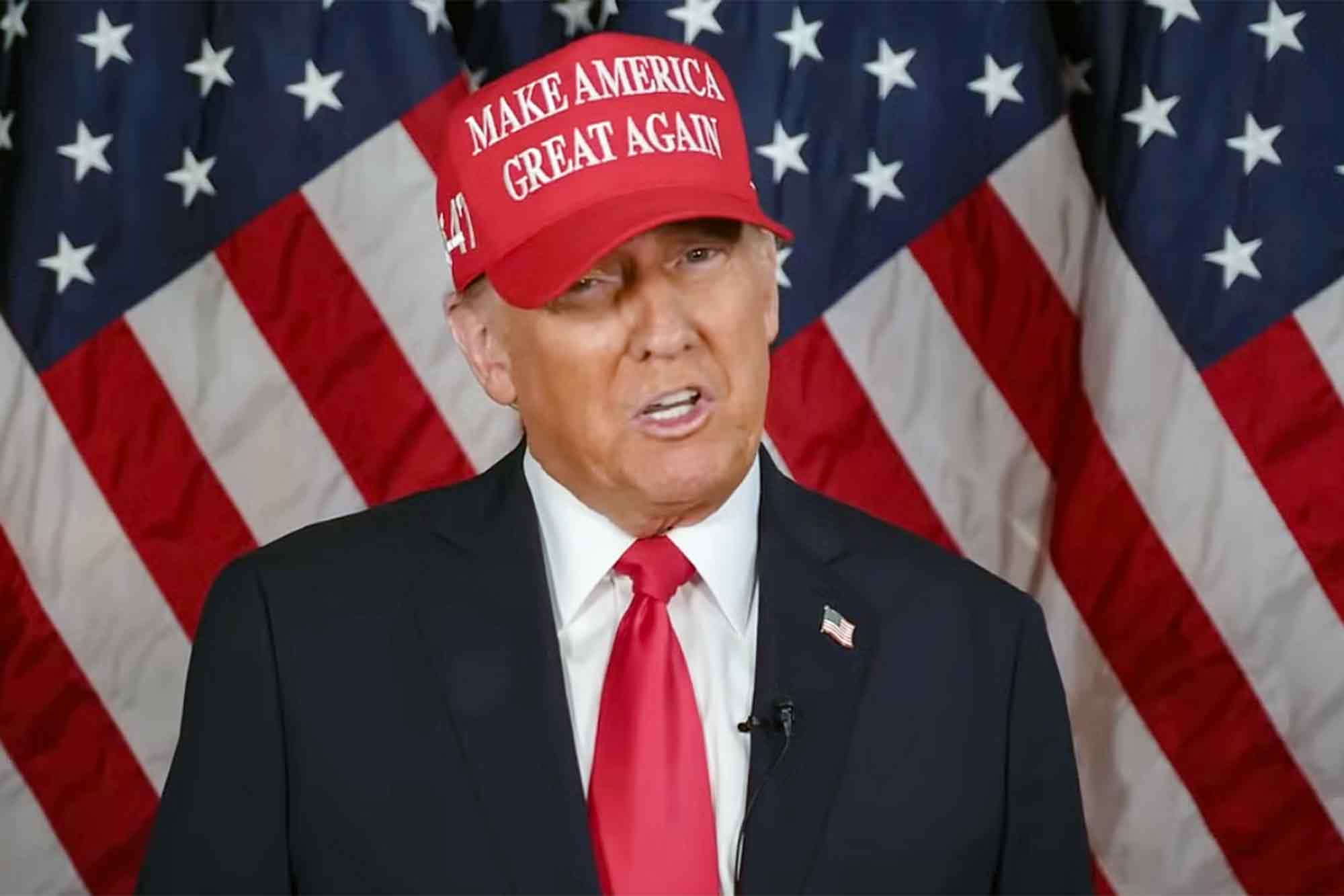 Donald Trump, 2025, Screen capture