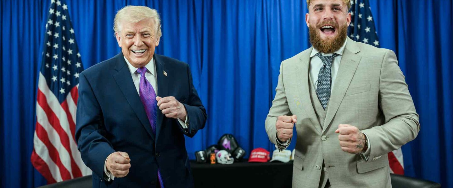 Donald Trump, interview, podcaster, Jake Paul