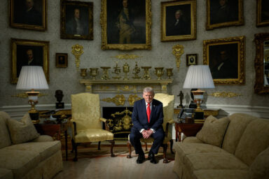 Donald Trump, The White House