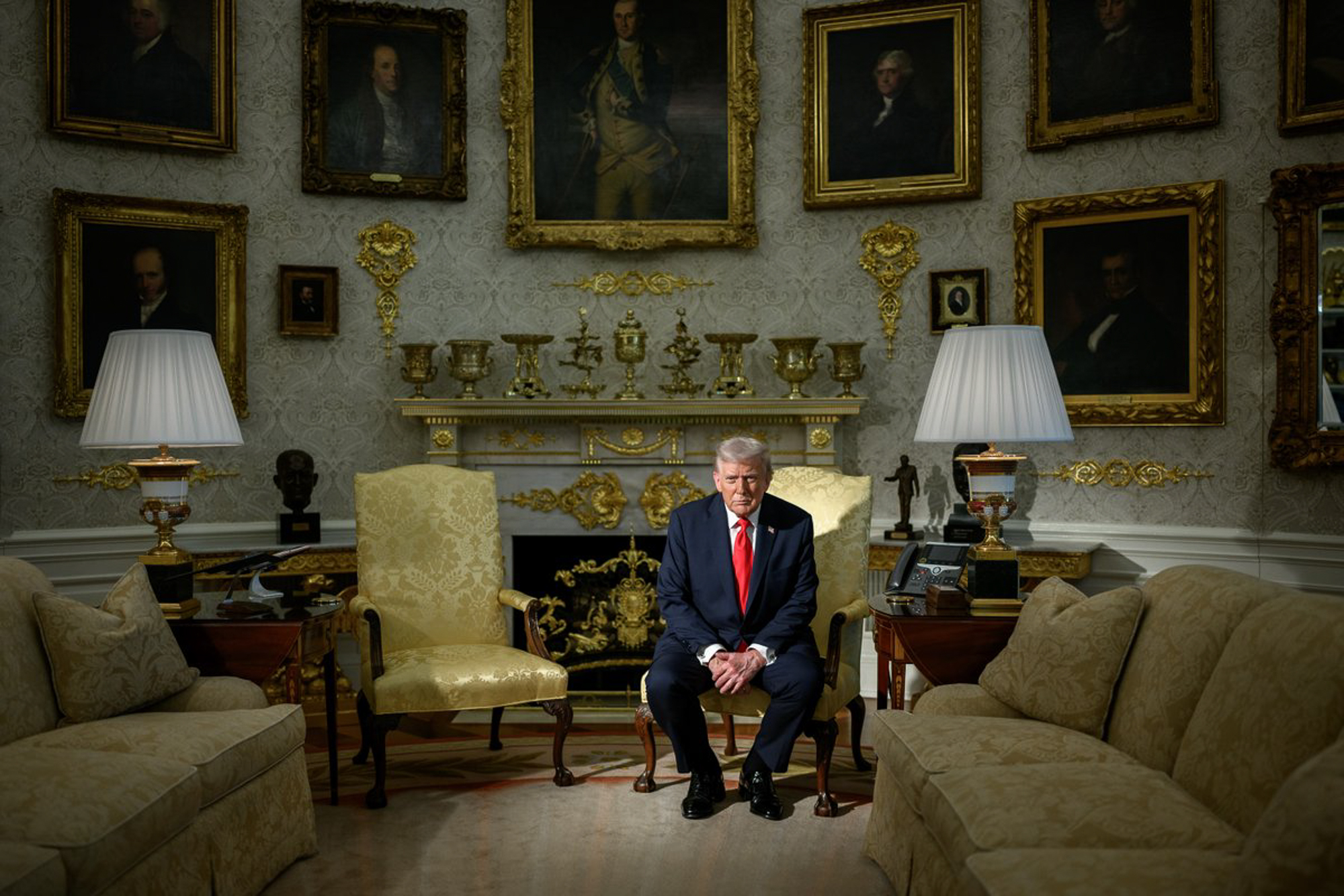 Donald Trump, The White House