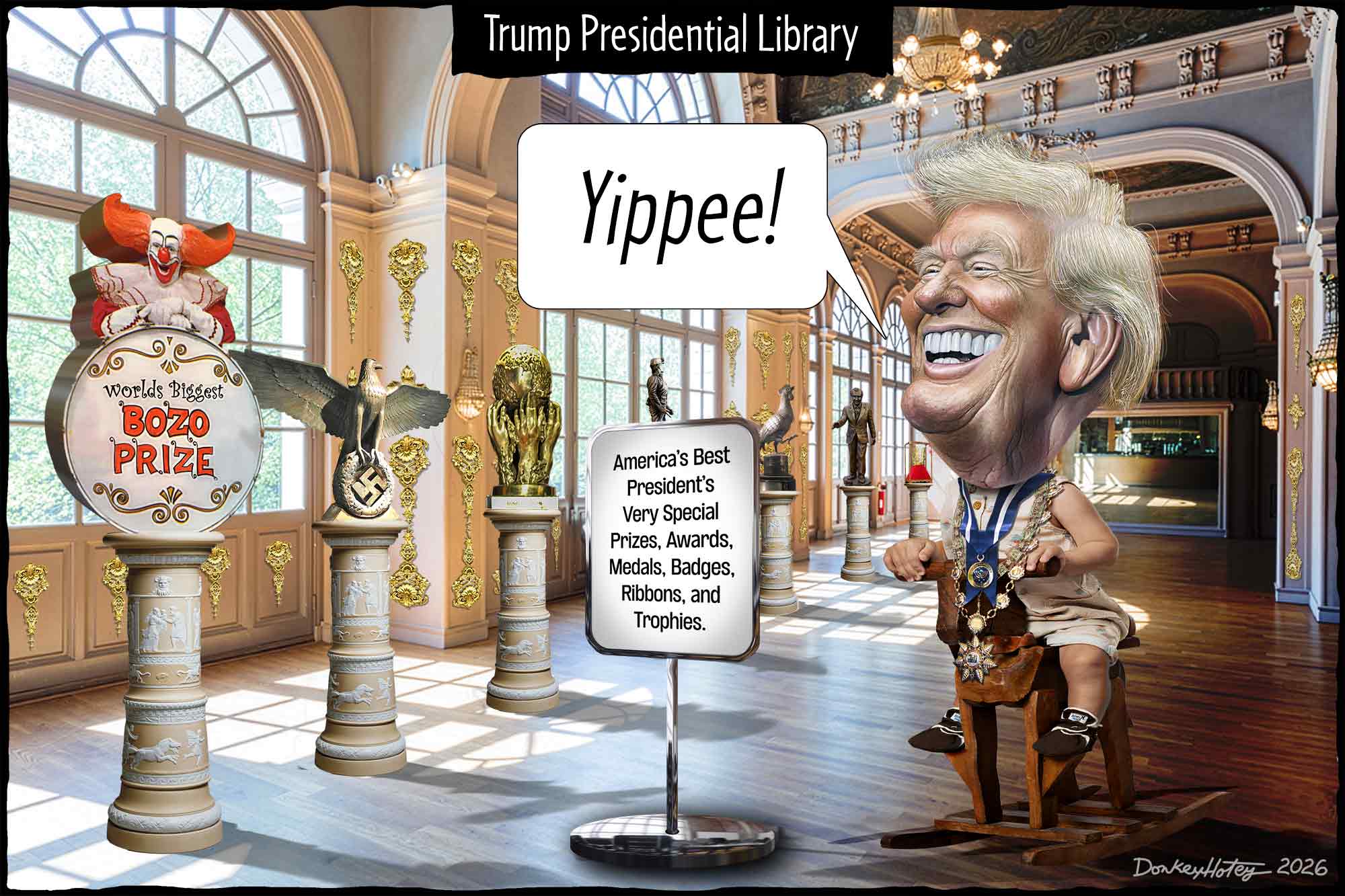 Donald Trump, awards, prizes, medals