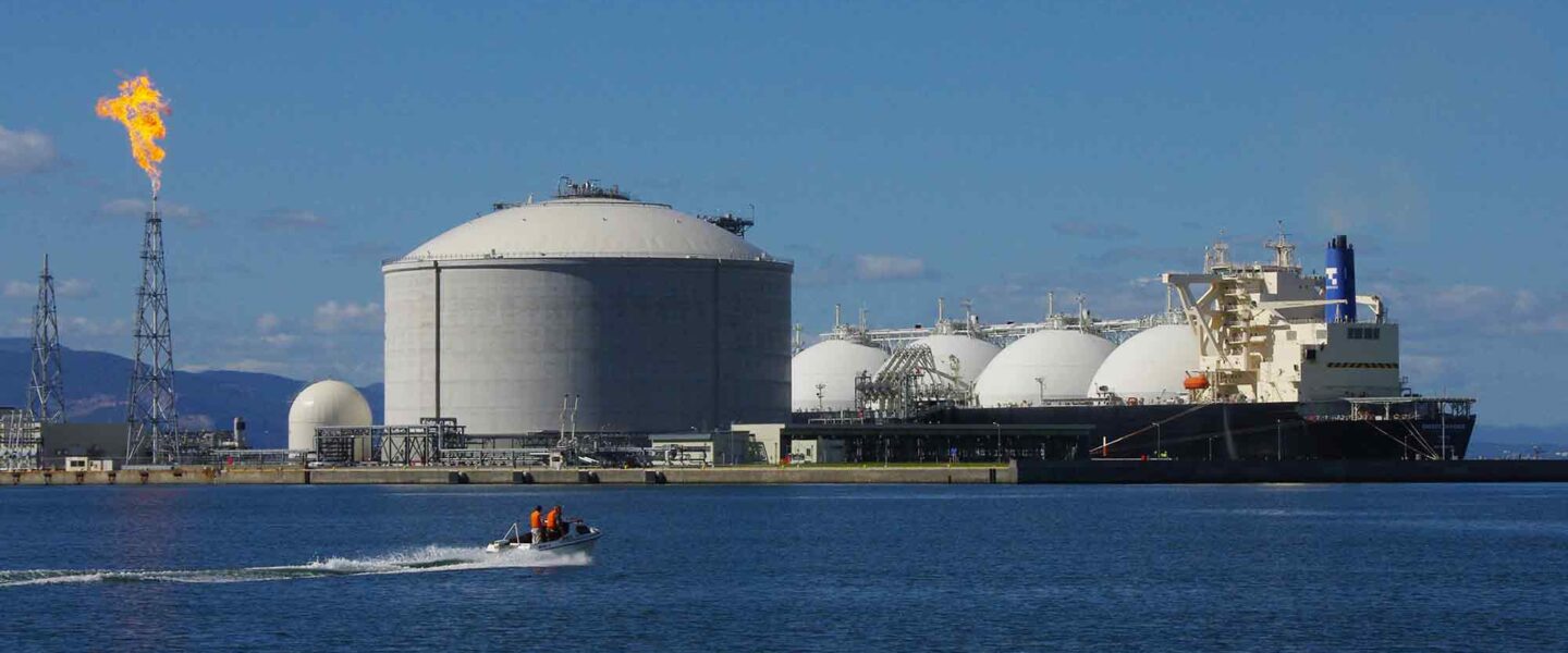 LNG carrier, Ishikari Bay, Japan