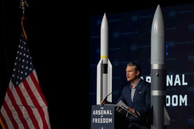 Pete Hegseth, Arsenal of Freedom Tour